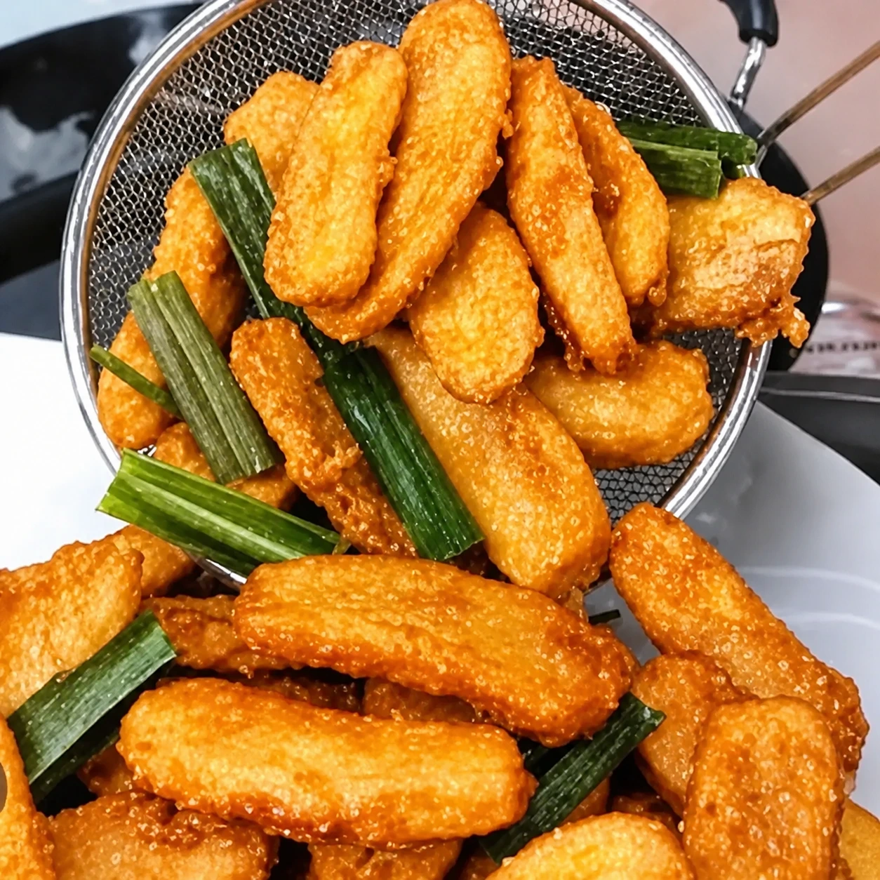 Bananas de Coco Fritas
